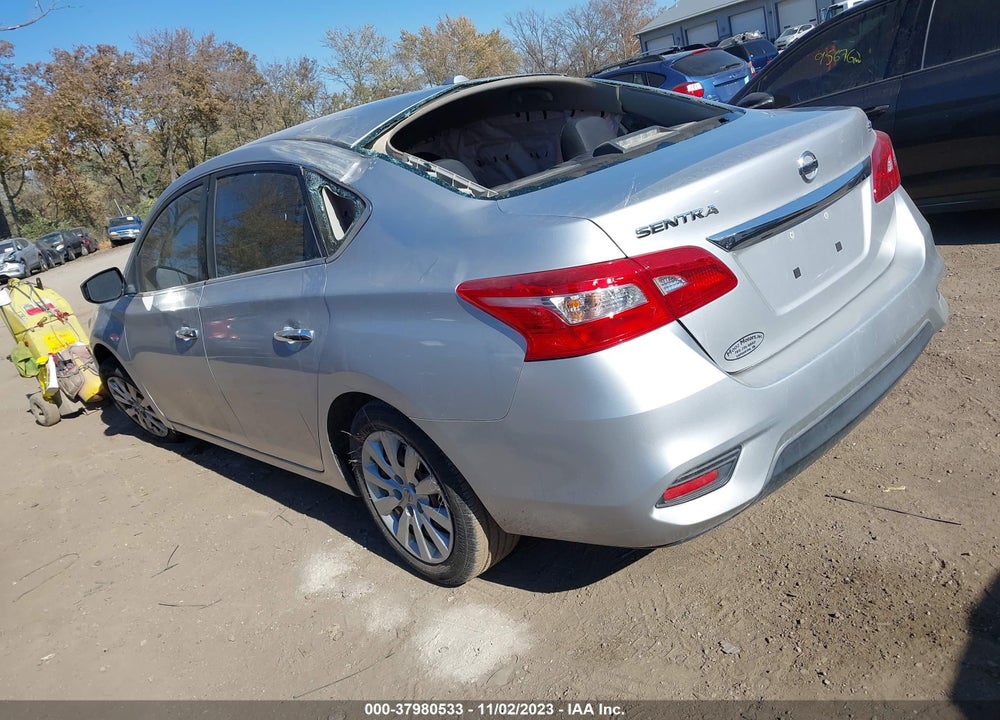 2017 NISSAN SENTRA SV VIN: 3N1AB7AP8HL684820