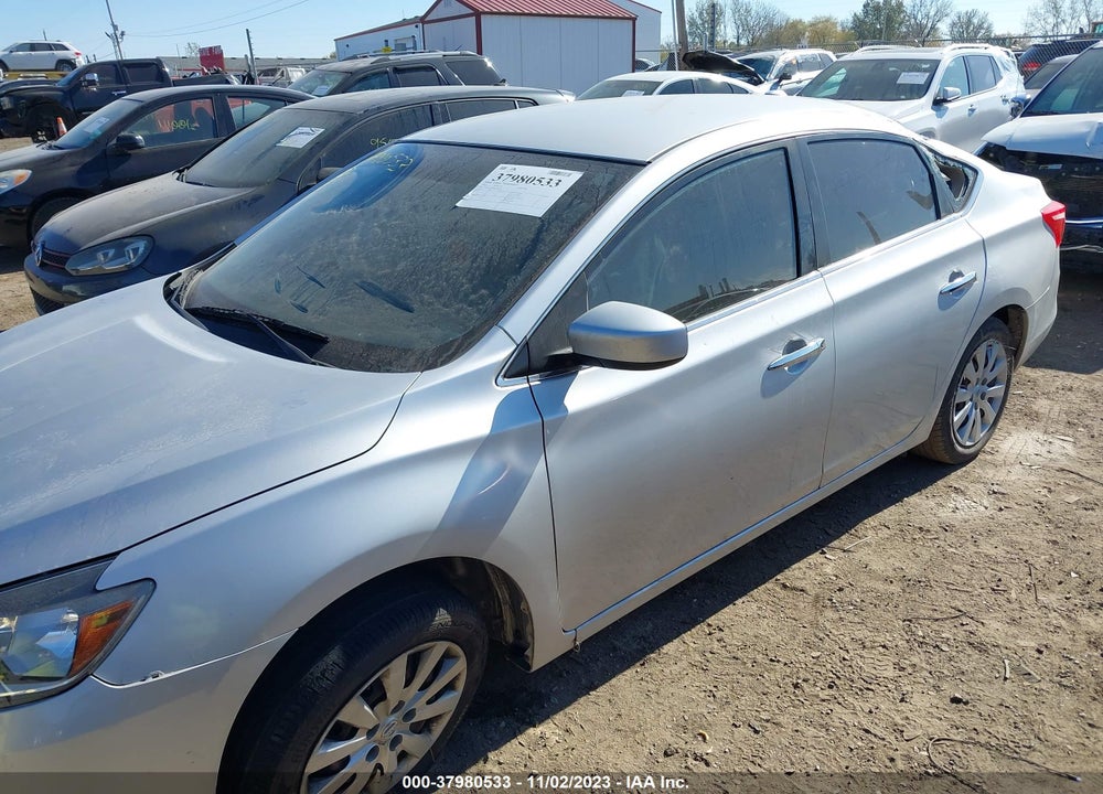 2017 NISSAN SENTRA SV VIN: 3N1AB7AP8HL684820