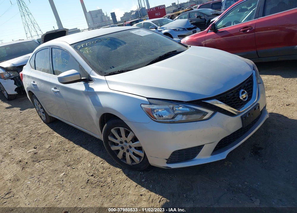 2017 NISSAN SENTRA SV VIN: 3N1AB7AP8HL684820