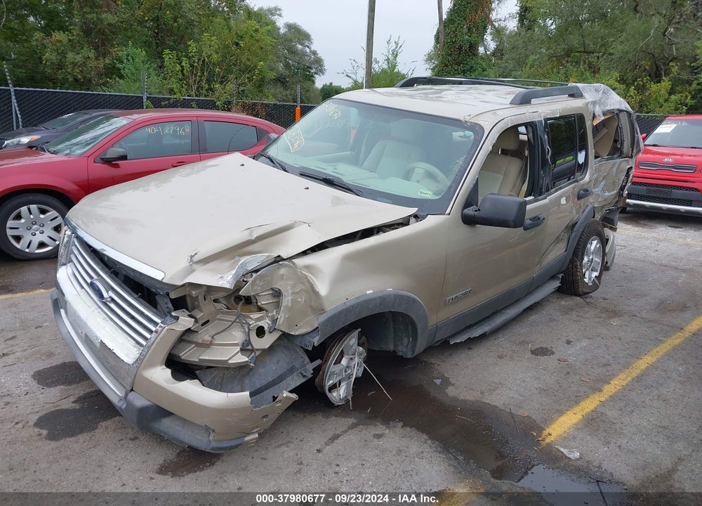 2006 FORD EXPLORER XLT VIN: 1FMEU73E96ZA17535