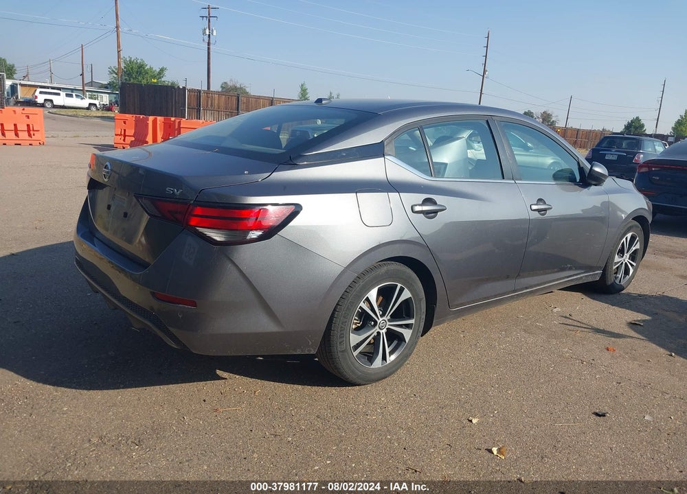 2021 NISSAN SENTRA SV XTRONIC CVT VIN: 3N1AB8CV0MY246484