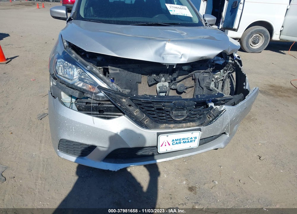 2018 NISSAN SENTRA S VIN: 3N1AB7AP1JY291248