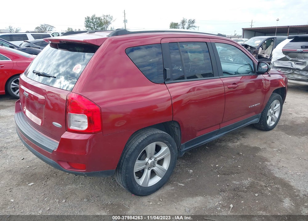2013 JEEP COMPASS LATITUDE VIN: 1C4NJCEB6DD102593