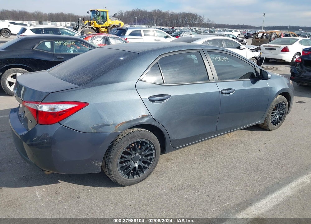 2015 TOYOTA COROLLA VIN: 2T1BURHE2FC332845