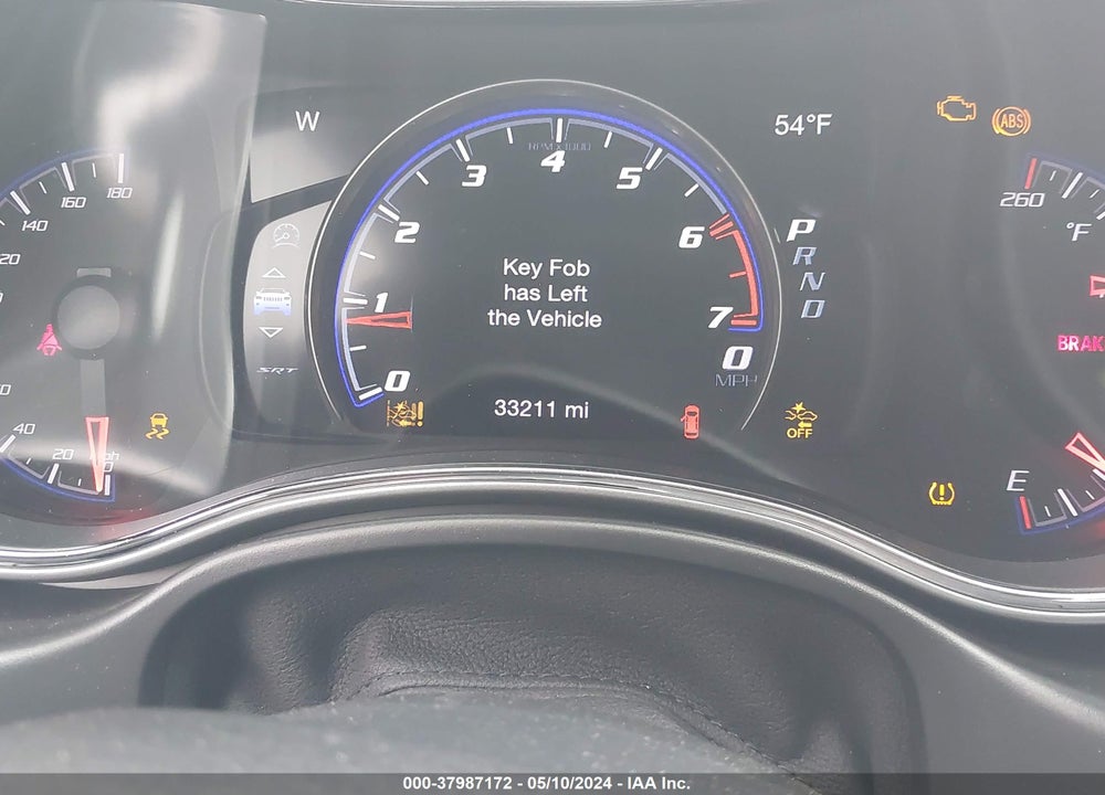 2019 JEEP GRAND CHEROKEE SRT 4X4 VIN: 1C4RJFDJ6KC595108