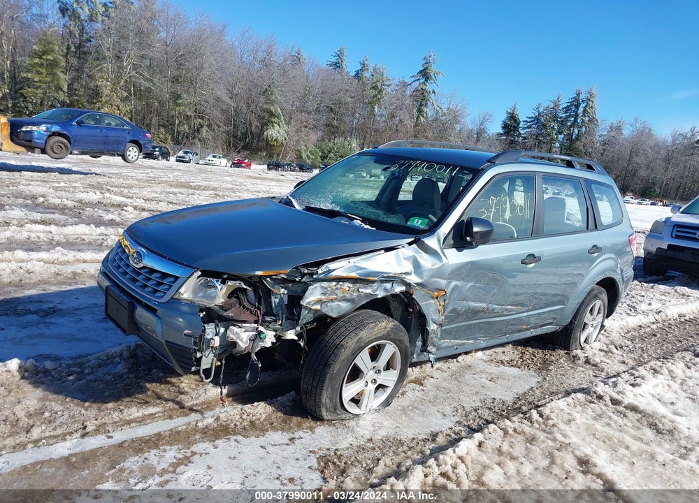 2012 SUBARU FORESTER 2.5X VIN: JF2SHABC2CH434328