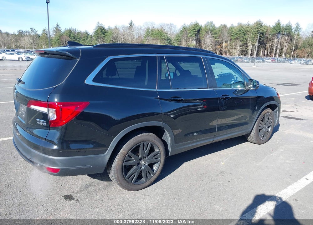 2021 HONDA PILOT AWD SPECIAL EDITION VIN: 5FNYF6H27MB062660