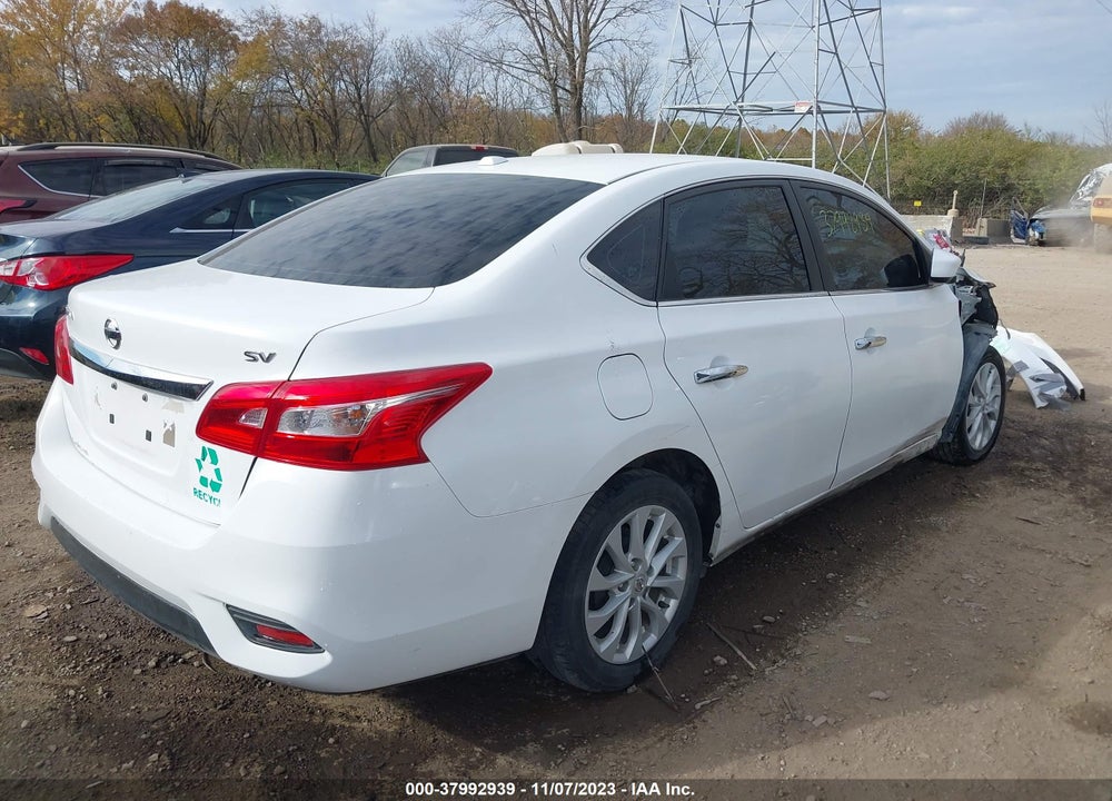 2019 NISSAN SENTRA SV VIN: 3N1AB7AP3KY301960
