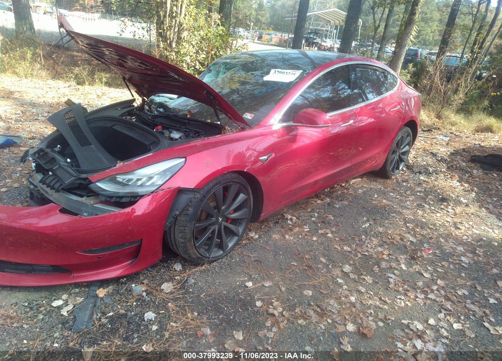 2020 TESLA MODEL 3 PERFORMANCE DUAL MOTOR ALL-WHEEL DRIVE VIN: 5YJ3E1EC3LF624534