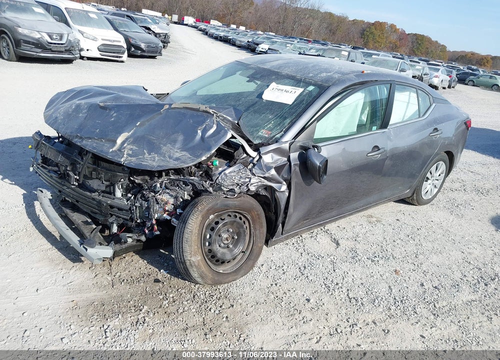 2023 NISSAN SENTRA S XTRONIC CVT VIN: 3N1AB8BV2PY239431
