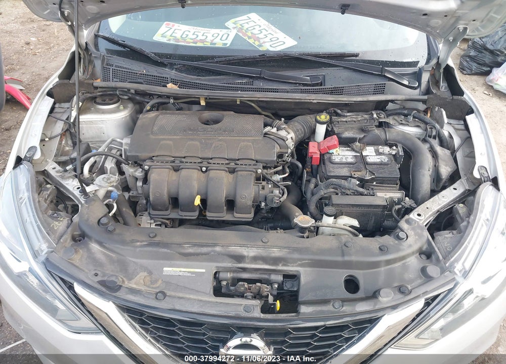 2019 NISSAN SENTRA SV VIN: 3N1AB7AP0KY337296