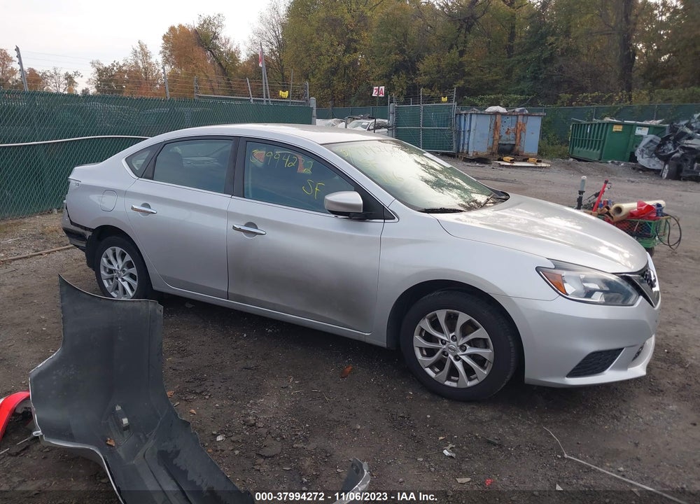 2019 NISSAN SENTRA SV VIN: 3N1AB7AP0KY337296