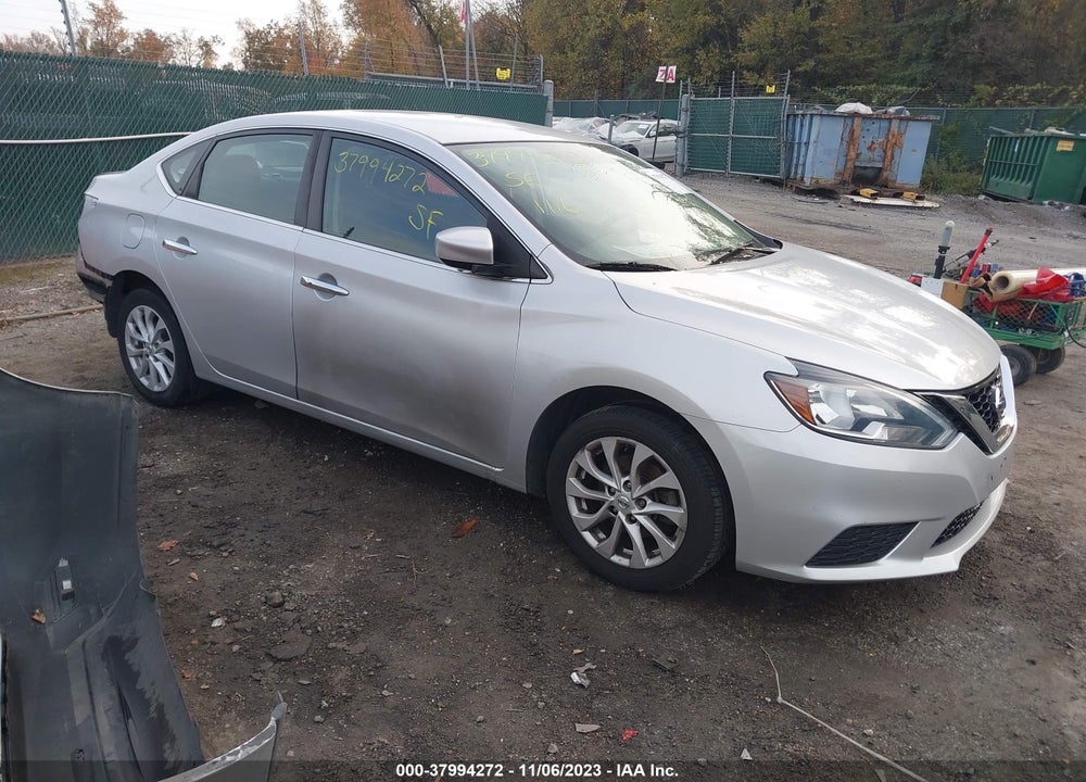 2019 NISSAN SENTRA SV VIN: 3N1AB7AP0KY337296