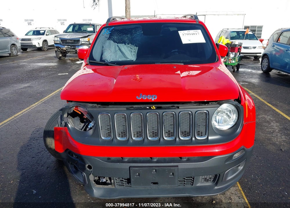 2017 JEEP RENEGADE LATITUDE FWD VIN: ZACCJABB0HPF76658