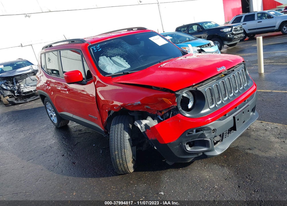 2017 JEEP RENEGADE LATITUDE FWD VIN: ZACCJABB0HPF76658