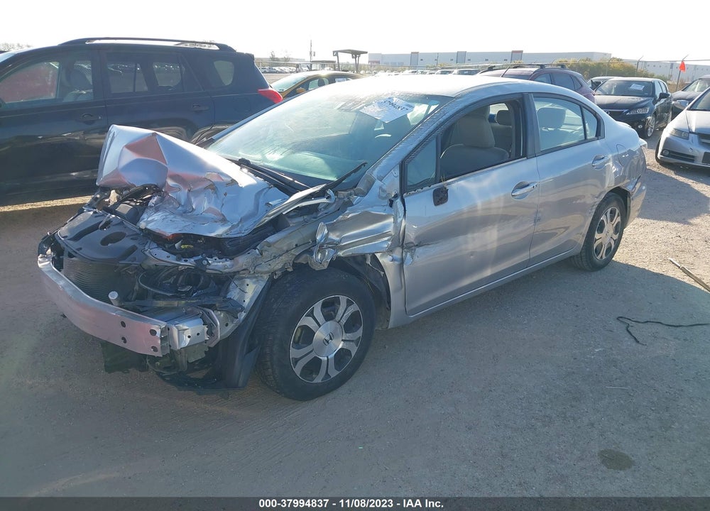 2014 HONDA CIVIC HYBRID VIN: 19XFB4F22EE000231