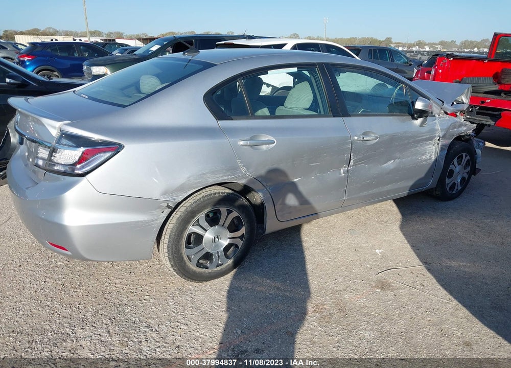 2014 HONDA CIVIC HYBRID VIN: 19XFB4F22EE000231