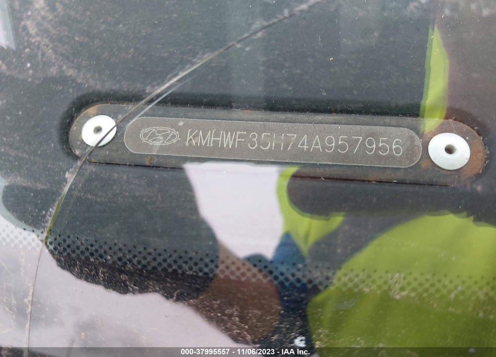 2004 HYUNDAI SONATA LX/GLS VIN: KMHWF35H74A957956