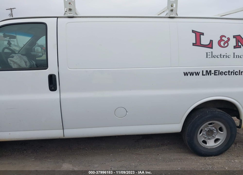 2017 CHEVROLET EXPRESS 2500 WORK VAN VIN: 1GCWGAFF9H1336534