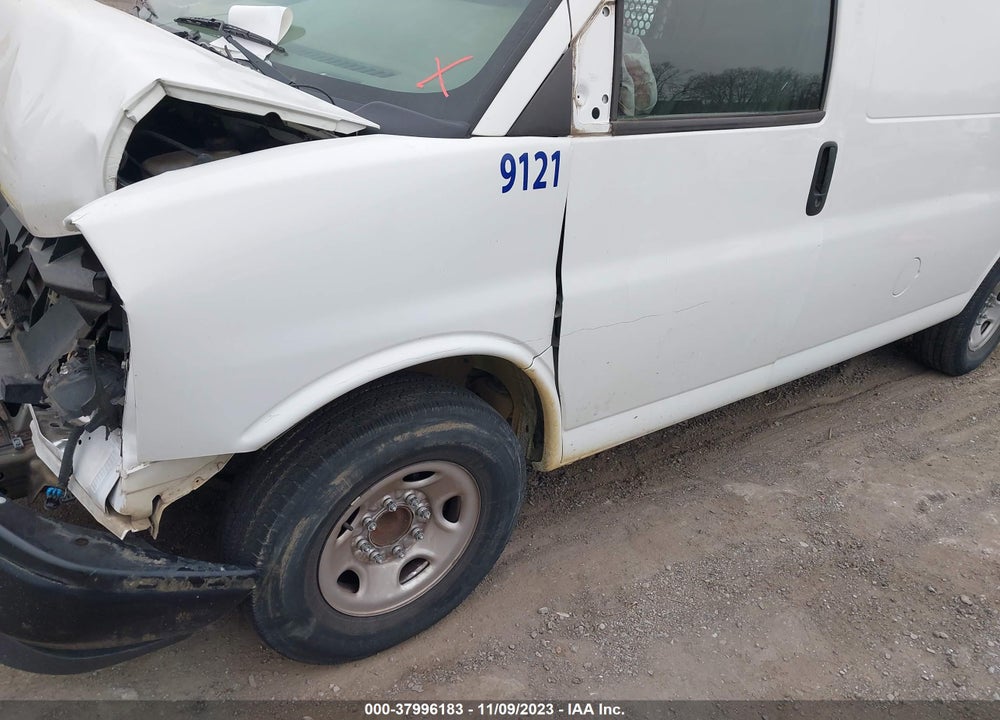 2017 CHEVROLET EXPRESS 2500 WORK VAN VIN: 1GCWGAFF9H1336534