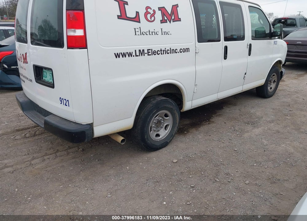 2017 CHEVROLET EXPRESS 2500 WORK VAN VIN: 1GCWGAFF9H1336534