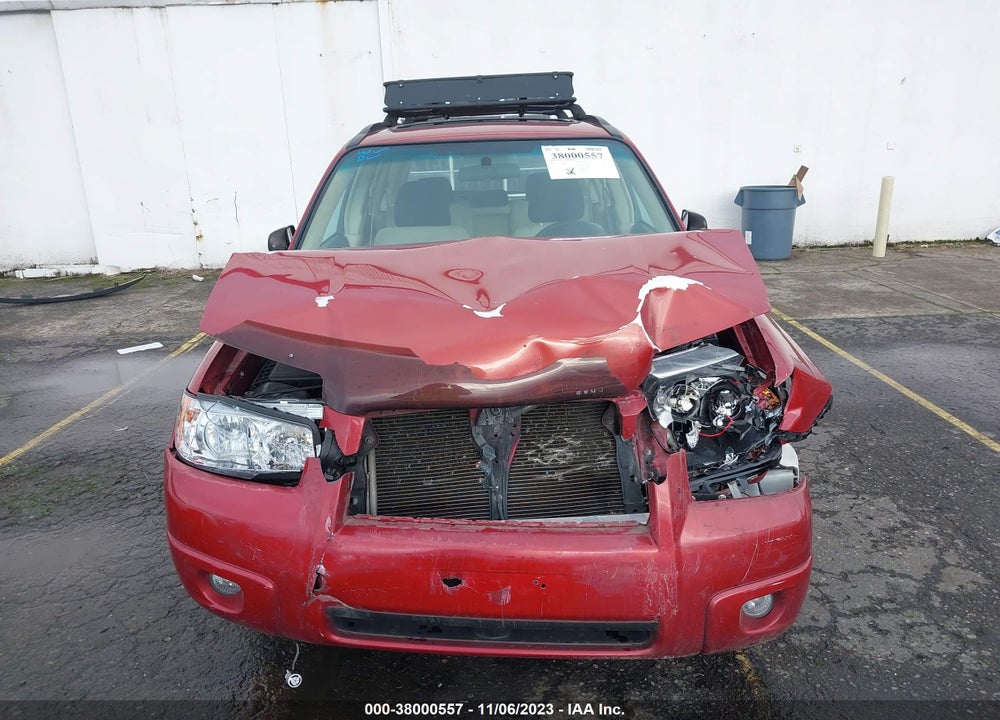 2008 SUBARU FORESTER 2.5X VIN: JF1SG63618H710826
