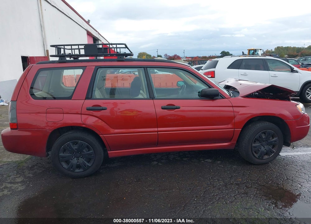 2008 SUBARU FORESTER 2.5X VIN: JF1SG63618H710826