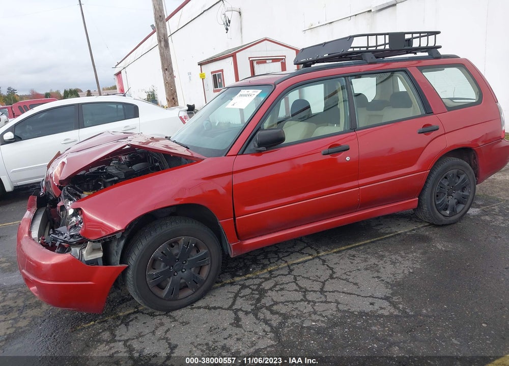 2008 SUBARU FORESTER 2.5X VIN: JF1SG63618H710826