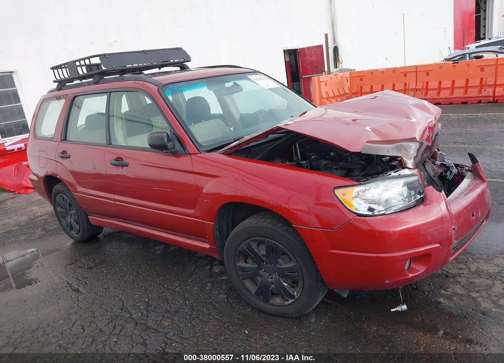 2008 SUBARU FORESTER 2.5X VIN: JF1SG63618H710826