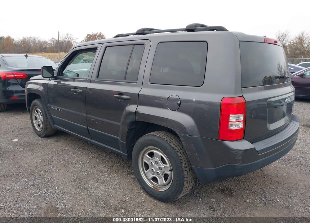 2016 JEEP PATRIOT SPORT VIN: 1C4NJPBA8GD512562