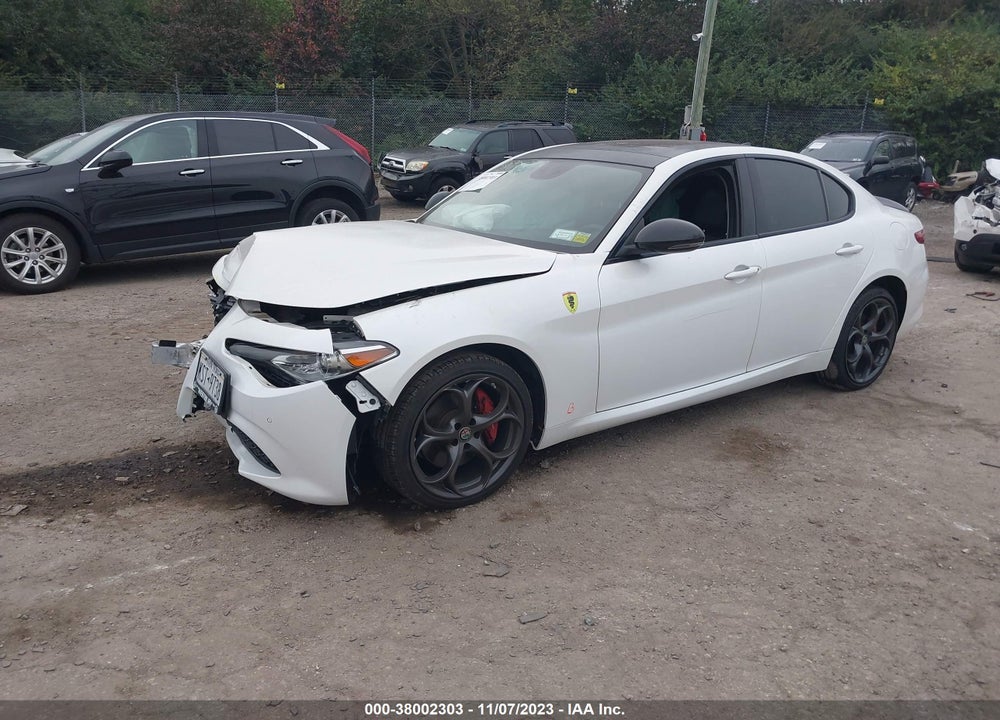 2018 ALFA ROMEO GIULIA TI SPORT AWD VIN: ZARFAEEN9J7596328