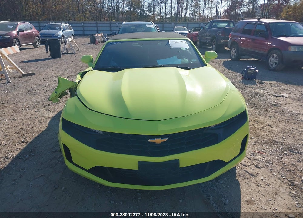 2021 CHEVROLET CAMARO RWD 1LT VIN: 1G1FB3DS4M0103549