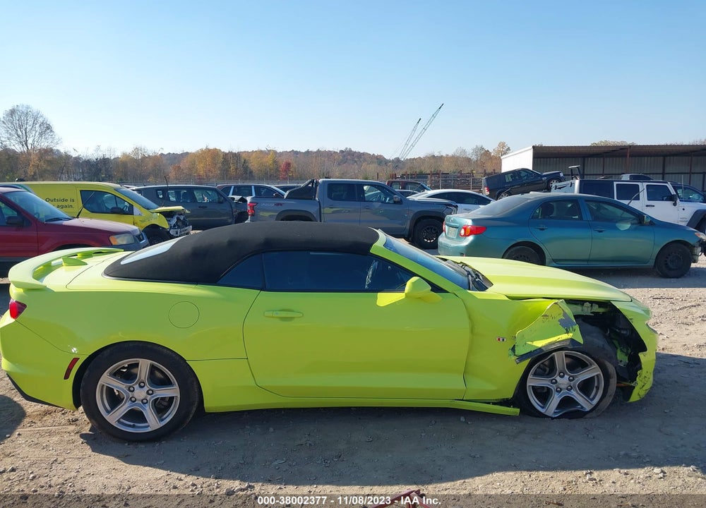 2021 CHEVROLET CAMARO RWD 1LT VIN: 1G1FB3DS4M0103549