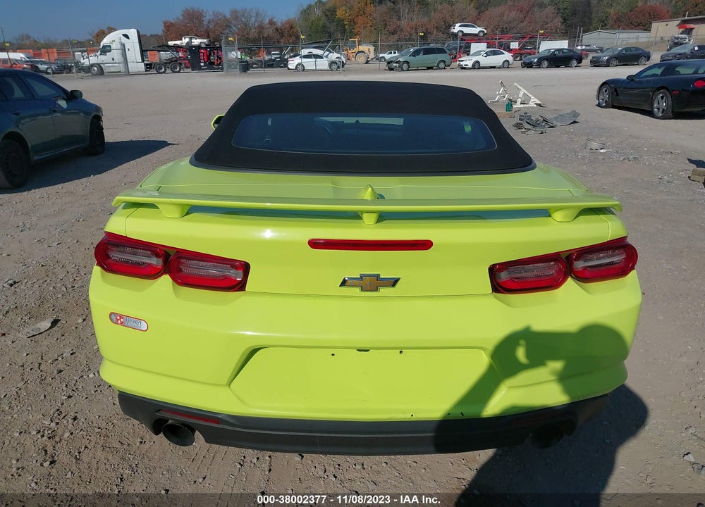 2021 CHEVROLET CAMARO RWD 1LT VIN: 1G1FB3DS4M0103549