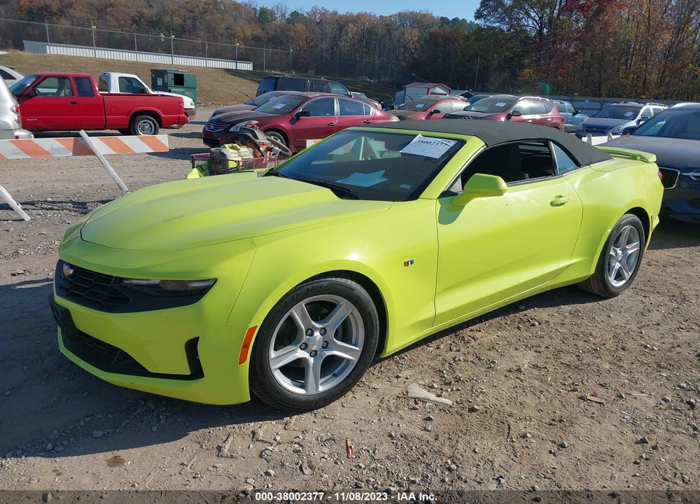 2021 CHEVROLET CAMARO RWD 1LT VIN: 1G1FB3DS4M0103549