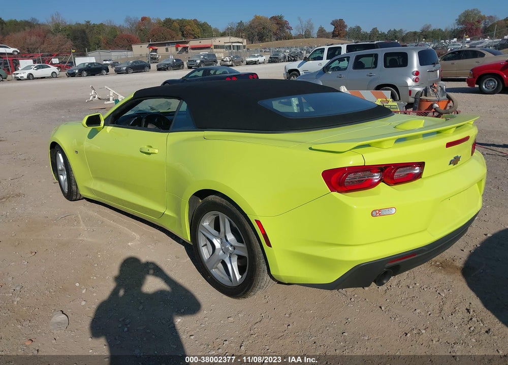 2021 CHEVROLET CAMARO RWD 1LT VIN: 1G1FB3DS4M0103549