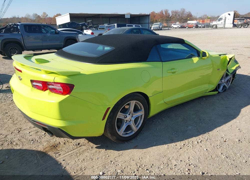 2021 CHEVROLET CAMARO RWD 1LT VIN: 1G1FB3DS4M0103549