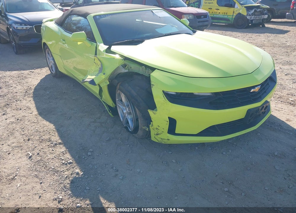 2021 CHEVROLET CAMARO RWD 1LT VIN: 1G1FB3DS4M0103549