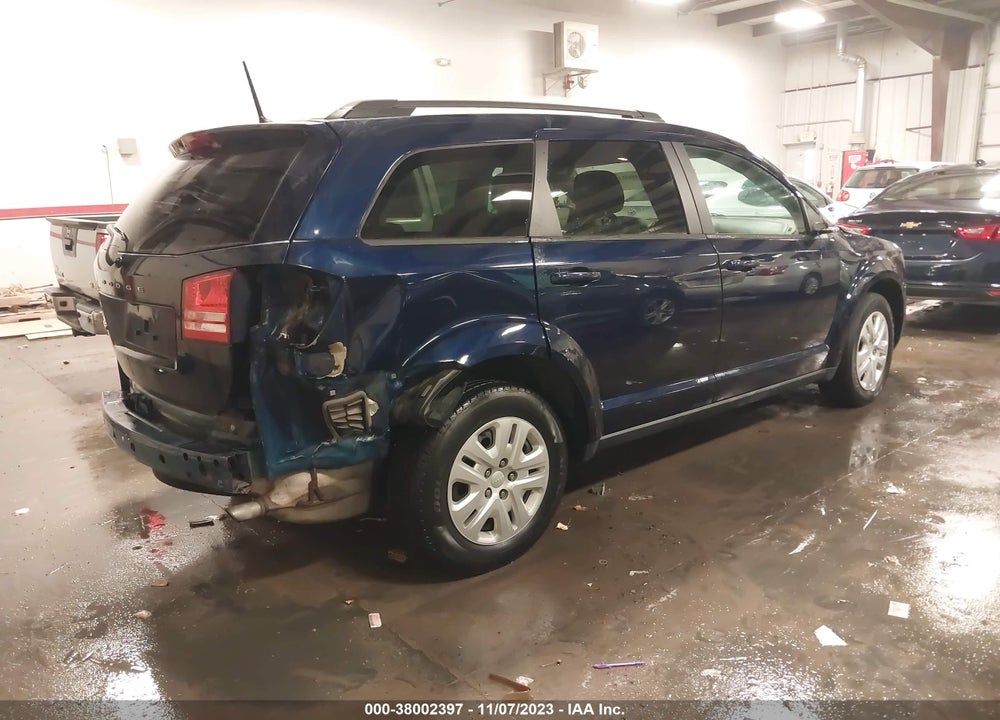 2019 DODGE JOURNEY SE VALUE PACKAGE VIN: 3C4PDCAB6KT868398
