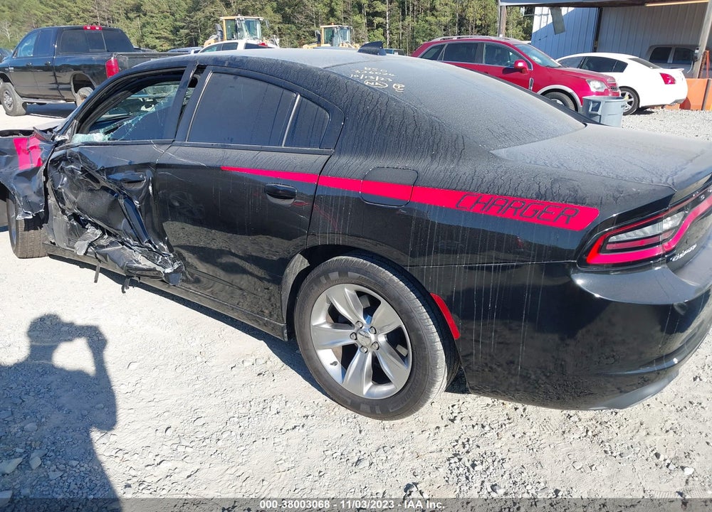 2016 DODGE CHARGER SXT VIN: 2C3CDXHG8GH227572