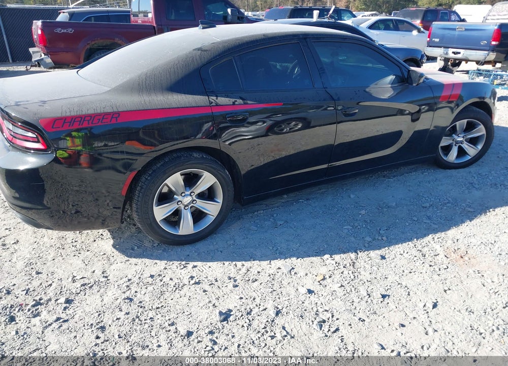 2016 DODGE CHARGER SXT VIN: 2C3CDXHG8GH227572