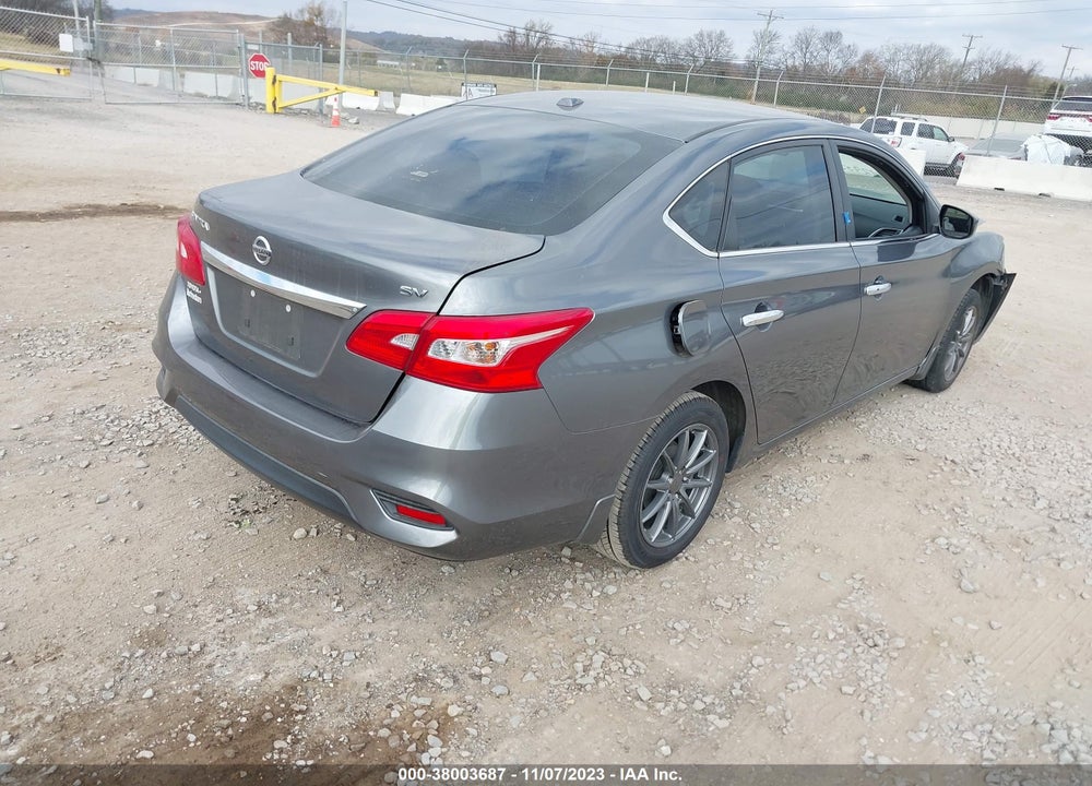 2017 NISSAN SENTRA SV VIN: 3N1AB7AP8HL657424