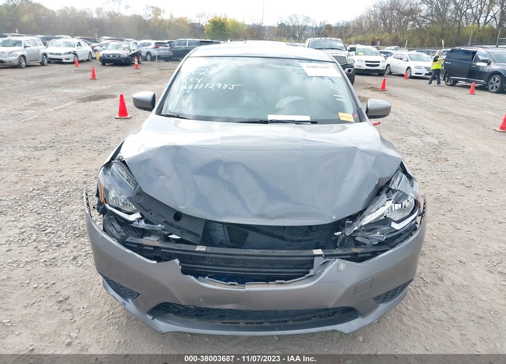 2017 NISSAN SENTRA SV VIN: 3N1AB7AP8HL657424