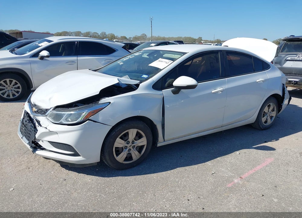 2017 CHEVROLET CRUZE VIN: 1G1BC5SM6H7183719
