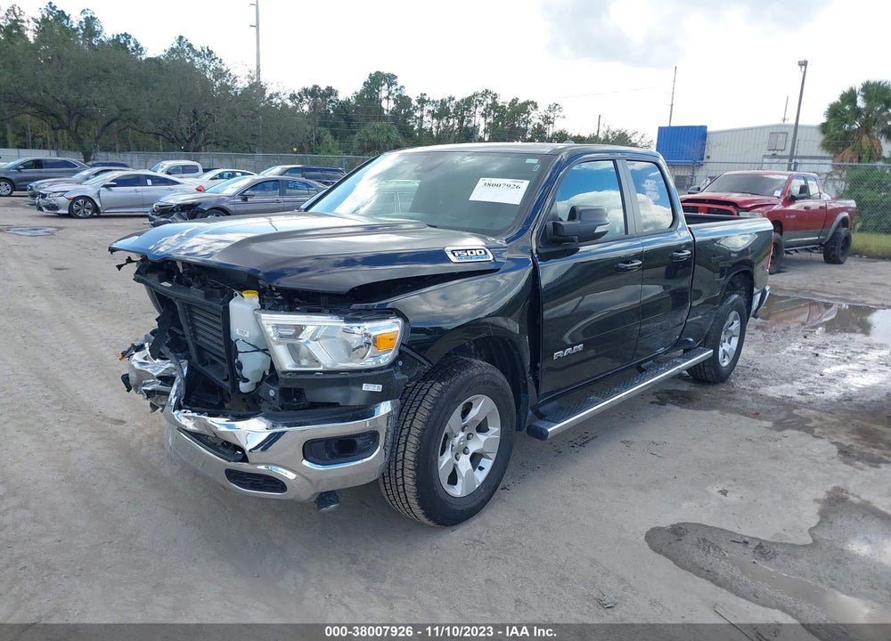 2022 RAM 1500 BIG HORN 4X4 6'4 BOX VIN: 1C6SRFBT9NN472658