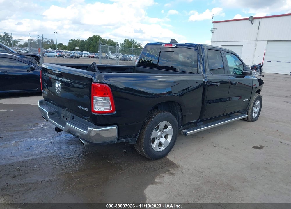 2022 RAM 1500 BIG HORN 4X4 6'4 BOX VIN: 1C6SRFBT9NN472658