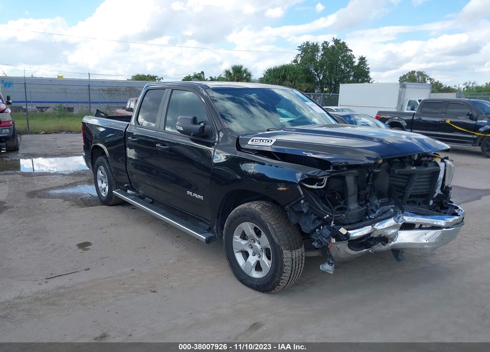 2022 RAM 1500 BIG HORN 4X4 6'4 BOX VIN: 1C6SRFBT9NN472658