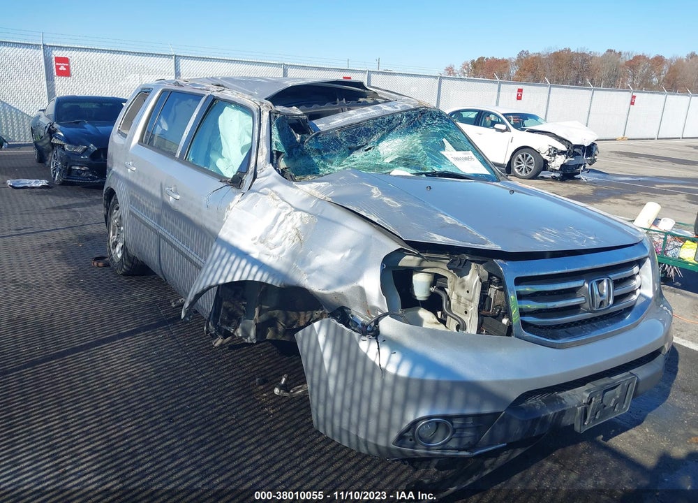 2012 HONDA PILOT EX-L VIN: 5FNYF4H57CB054202