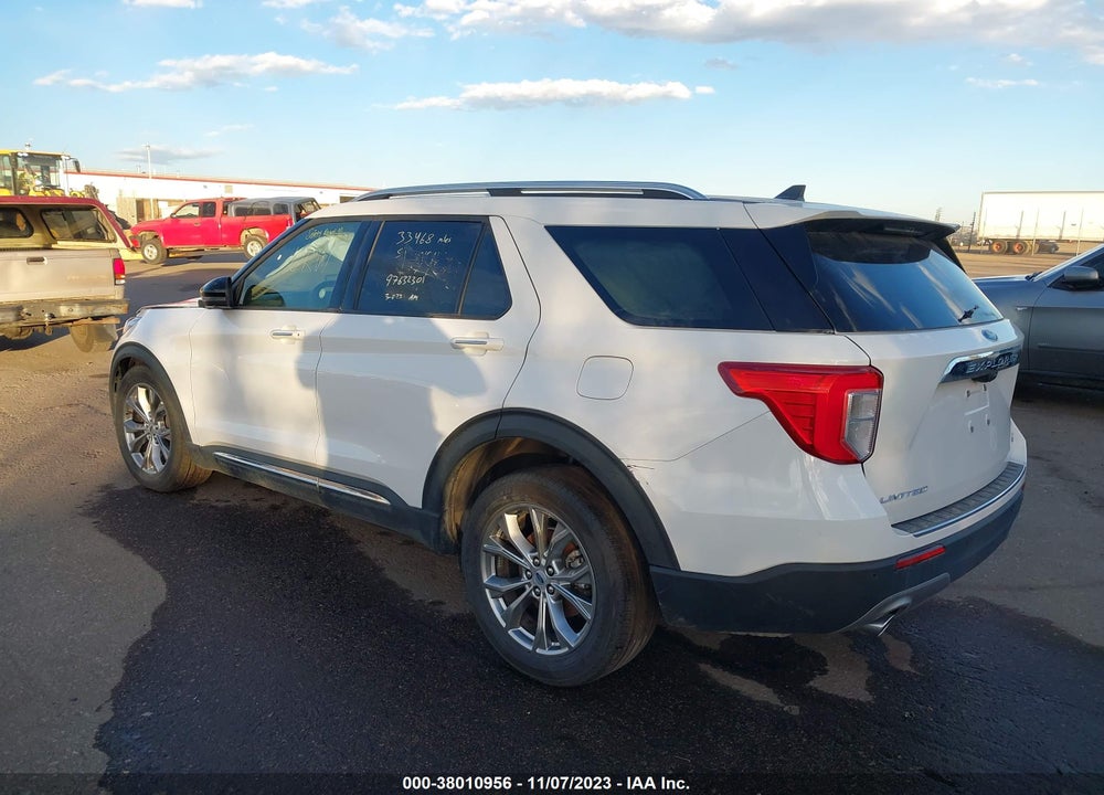 2021 FORD EXPLORER LIMITED VIN: 1FMSK8FH3MGB84437