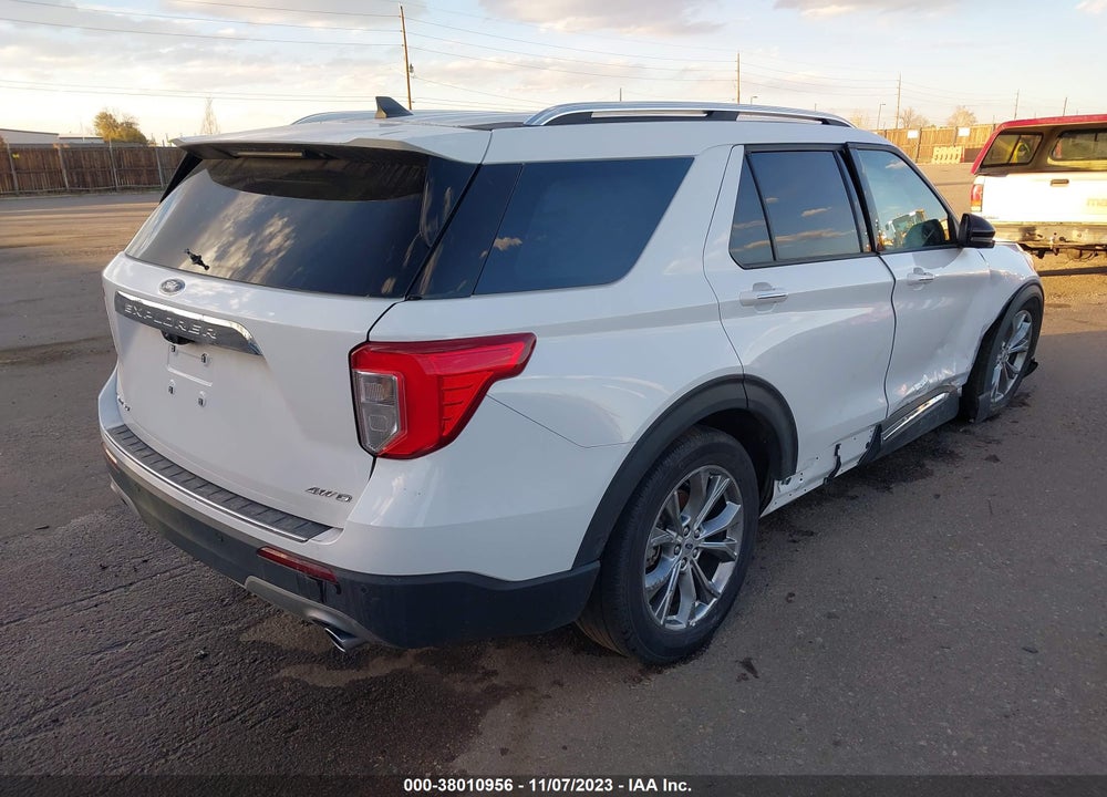 2021 FORD EXPLORER LIMITED VIN: 1FMSK8FH3MGB84437